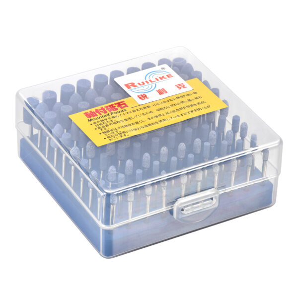 Blue Corundum Cylinder Abrasive Sticks for Grinder Tool Metal Polishing and Wood Working High Hardness