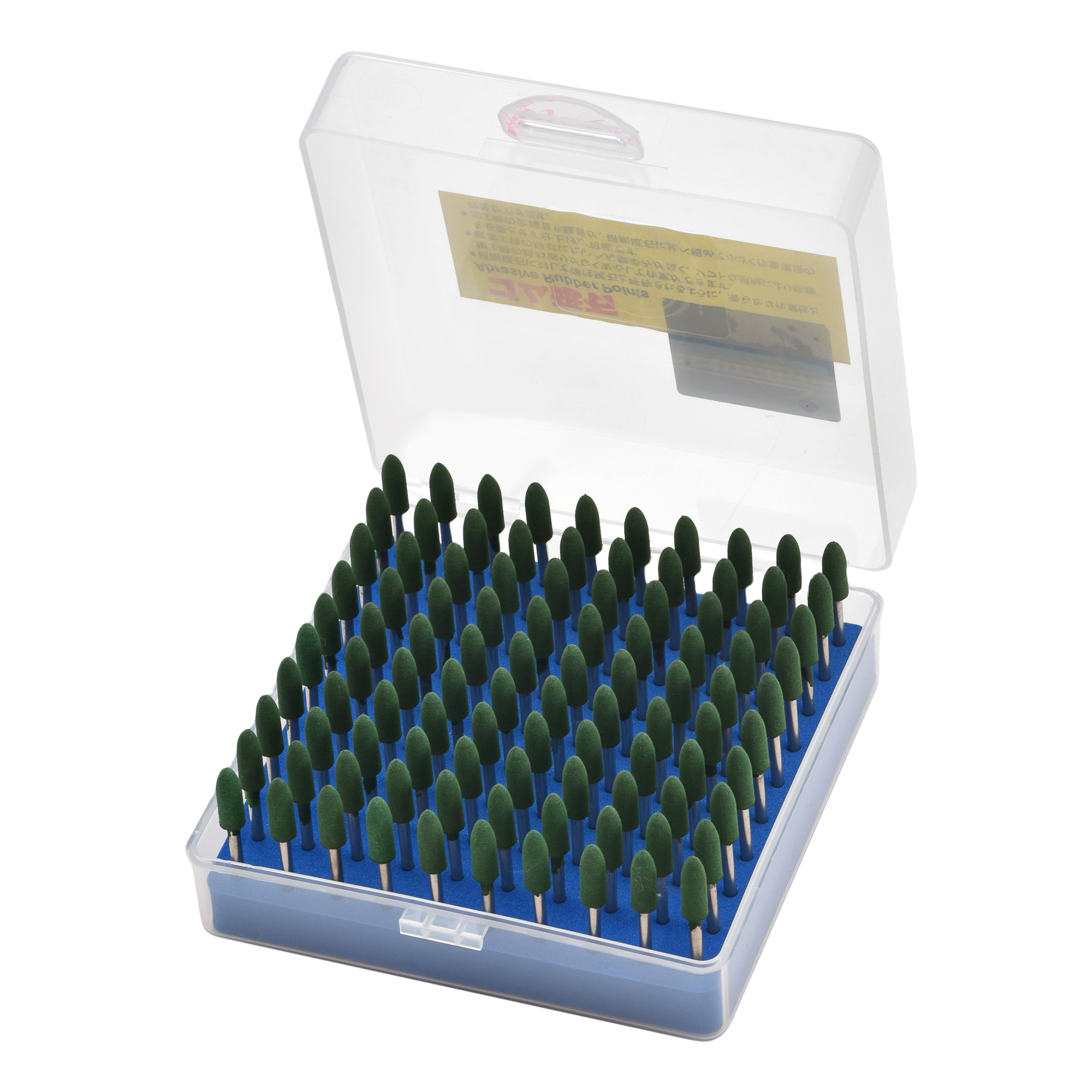 Sesame Carving Rubber Point 3Mm Shank T Shape Bullet Cylinder Mounted Head Pneumatic Grinding Tool High OEM RUILIKE Jewelry Mold - Image 2