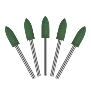 Sesame Carving Rubber Point 3Mm Shank T Shape Bullet Cylinder Mounted Head Pneumatic Grinding Tool High OEM RUILIKE Jewelry Mold