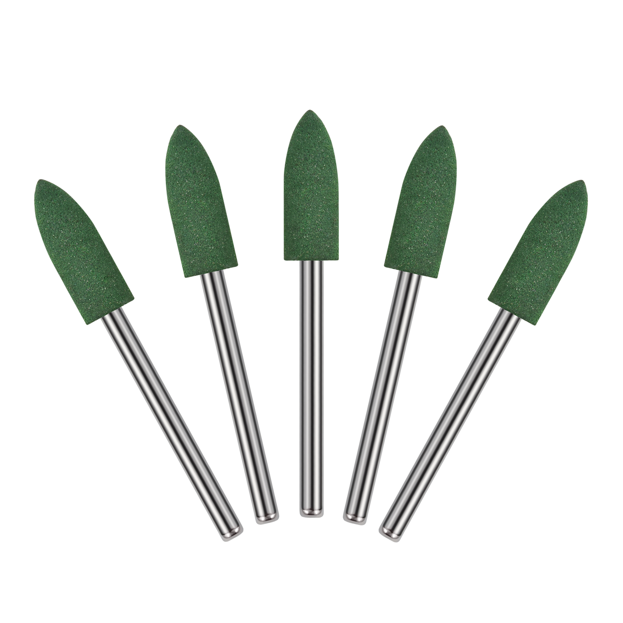 Sesame Carving Rubber Point 3Mm Shank T Shape Bullet Cylinder Mounted Head Pneumatic Grinding Tool High OEM RUILIKE Jewelry Mold - Image 1