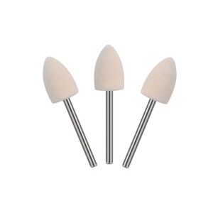 Wool wheel with handle square cylinder 12*16mm shank 3mm