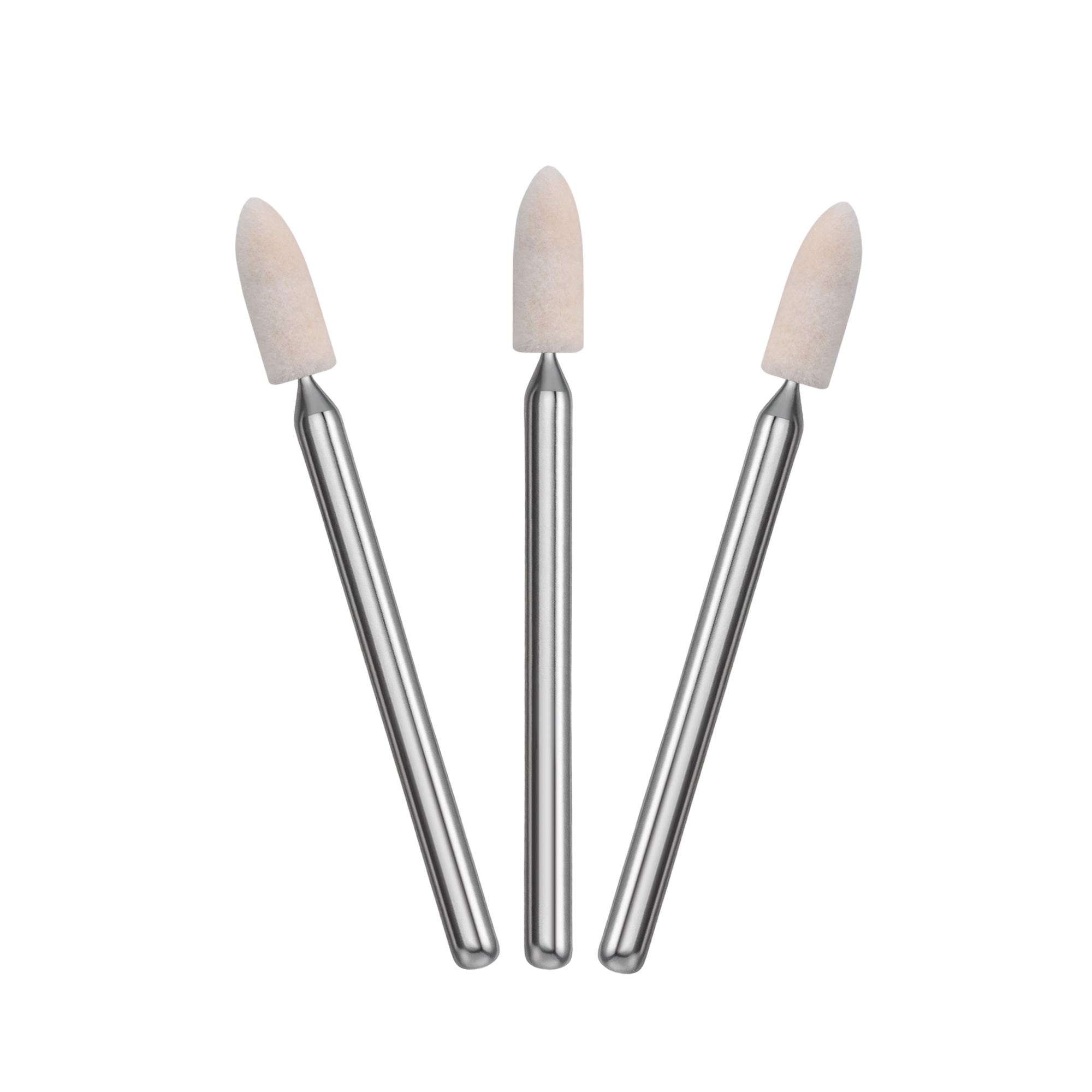 Wool wheel with handle square cylinder 4*9mm shank 3mm - Image 1