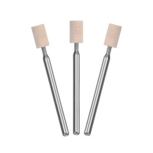 Wool wheel with handle square cylinder 5*9mm shank 3mm