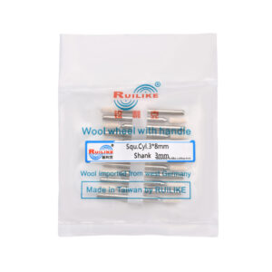 Wool wheel with handle square cylinder 3*8mm shank 3mm - Image 2