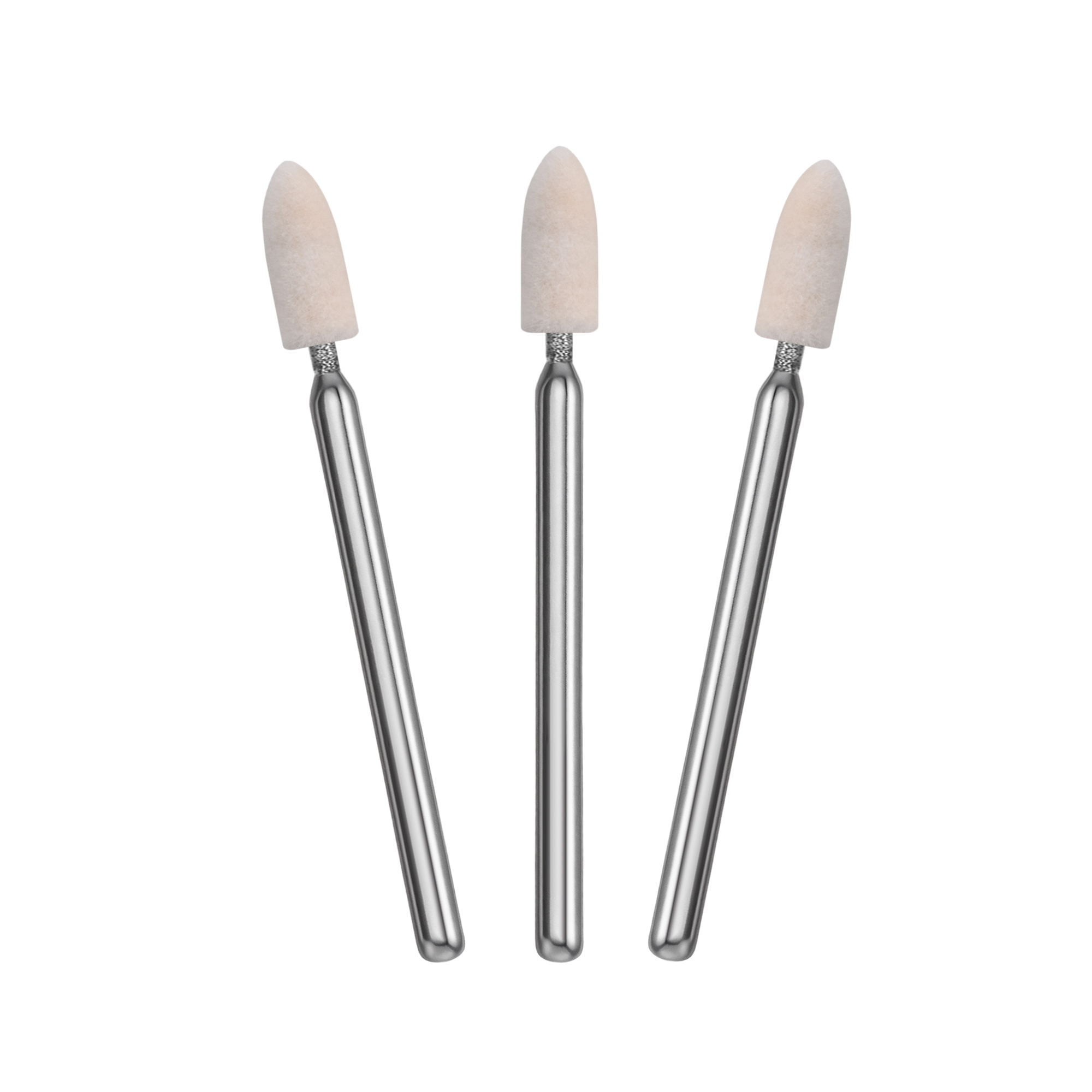 Wool wheel with handle square cylinder 5*9mm shank 3mm - Image 1